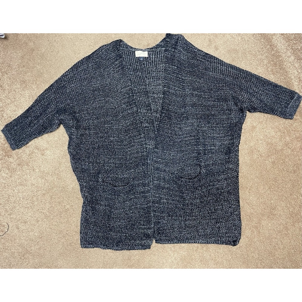 Universal Thread Cardigan Sweater‎ Womens Blue Knit Small Pockets